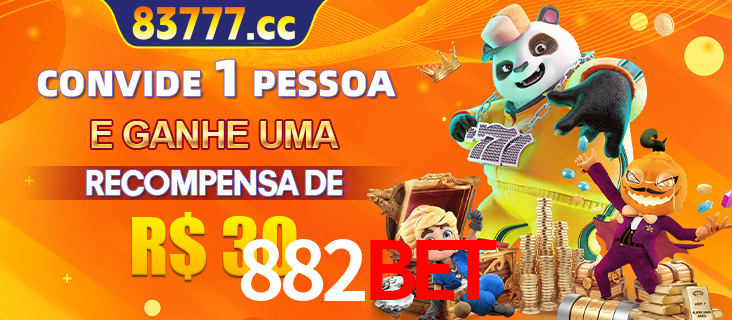 Banner institucional da 882BET sobre parceria de marcas e criação de uma marca de excelência, apresentando os mascotes de jogos populares como o Fortune Tiger.