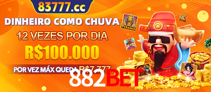 Banner do programa de recompensas Recomende para amigos do 882BET, detalhando os bônus por convidar amigos, com prêmios que chegam a R$288.888.
